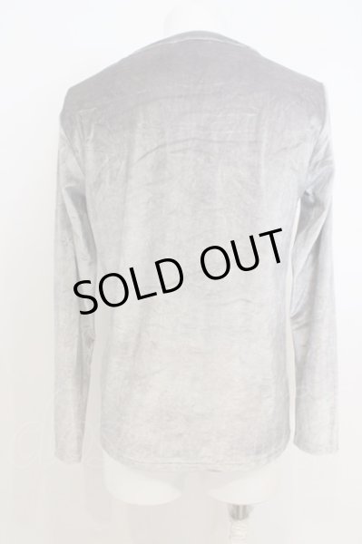 画像3: TORNADO MART / シャイニーベロアレースアップカットソー’17AW O-23-11-16-031-TO-to-YM-ZT475 (3)