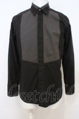 【SALE】Roen / ブロッキングシャツ O-23-11-16-056-Ro-sh-YM-ZT475
