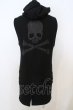 画像4: Roen / バックメタルスカルノースリーブパーカー O-23-11-16-070-Ro-to-YM-ZT470 (4)
