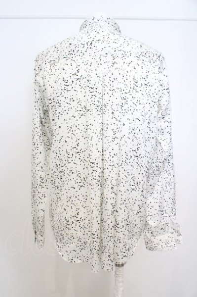 画像3: BUFFALO BOBS / TOROMI-WITH LEAVES(トロミ-ウィズリーブス)チェーン付きサテンシャツ O-23-11-16-016-BU-sh-YM-ZT242 (3)