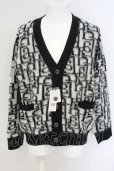 画像1: 【SALE】BUFFALO BOBS / 【タグ付き】LAD-CARDIGAN(ラッド-カーディガン）モノグラムニット O-23-11-20-001-BU-to-YM-ZT482 (1)