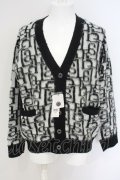 BUFFALO BOBS / 【タグ付き】LAD-CARDIGAN(ラッド-カーディガン）モノグラムニット O-23-11-20-001-BU-to-YM-ZT482