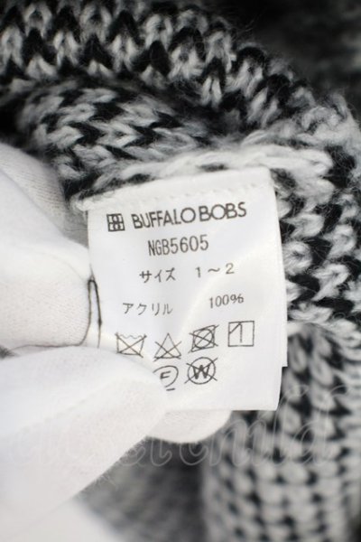 画像3: 【WINTERセール】BUFFALO BOBS / 【タグ付き】LAD-CARDIGAN(ラッド-カーディガン）モノグラムニット O-23-11-20-001-BU-to-YM-ZT162