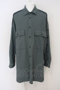 【WINTERセール】MAISON SPECIAL / メニーボタンプライムオーバーシャツコート O-23-11-20-012-MS-sh-YM-ZT162
