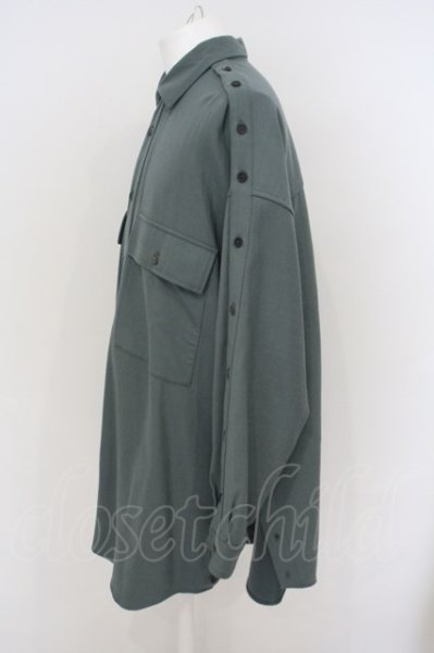 画像2: MAISON SPECIAL / メニーボタンプライムオーバーシャツコート O-23-11-20-012-MS-sh-YM-ZT162 (2)