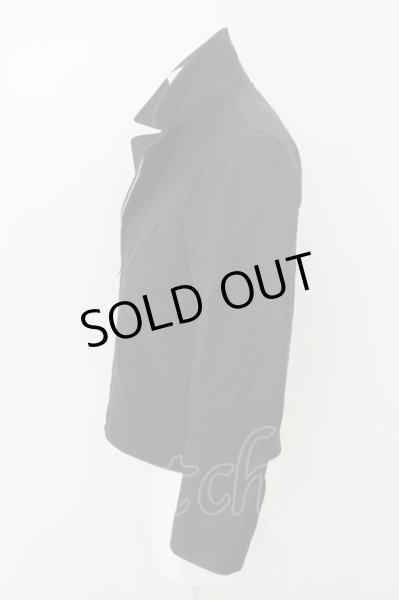 画像3: LAD MUSICIAN / コットンダブルライダースジャケット O-23-11-20-020-LA-ja-YM-ZT479 (3)