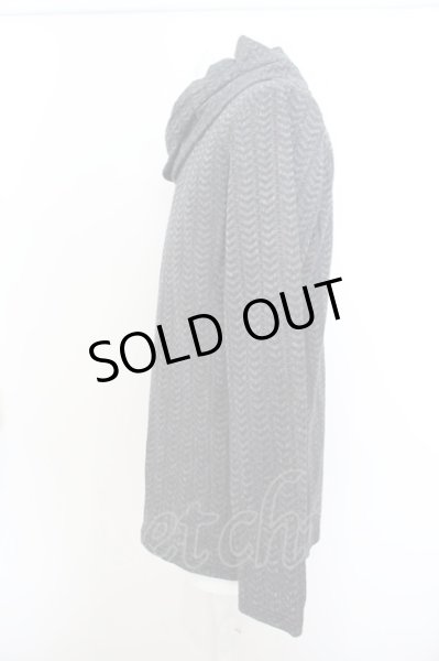 画像2: Zero by TORNADO MART / ヘリンボンボーダータリバンネックカットソー O-23-11-30-008-Ze-to-YM-ZT485 (2)