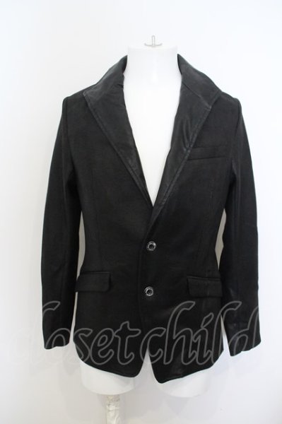 画像1: BUFFALO BOBS / COZZA-LEATHER LOOK(コッザ レザールック)イタリアンカラージャケット O-23-11-30-016-BU-ja-YM-ZT-ML019 (1)