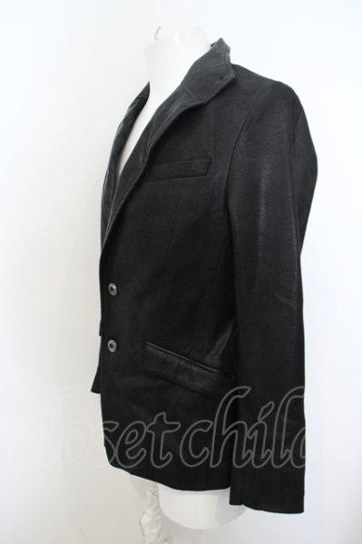 画像2: BUFFALO BOBS / COZZA-LEATHER LOOK(コッザ レザールック)イタリアンカラージャケット O-23-11-30-016-BU-ja-YM-ZT-ML019 (2)