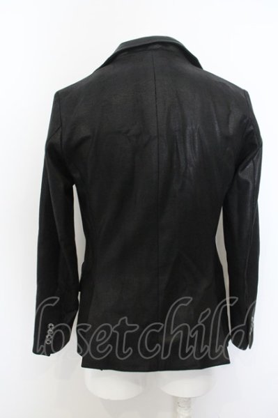 画像4: BUFFALO BOBS / COZZA-LEATHER LOOK(コッザ レザールック)イタリアンカラージャケット O-23-11-30-016-BU-ja-YM-ZT-ML019 (4)