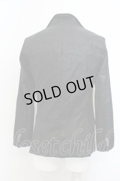 画像4: BUFFALO BOBS / COZZA-LEATHER LOOK(コッザ レザールック)イタリアンカラージャケット O-23-11-30-017-BU-ja-YM-ZT490 (4)