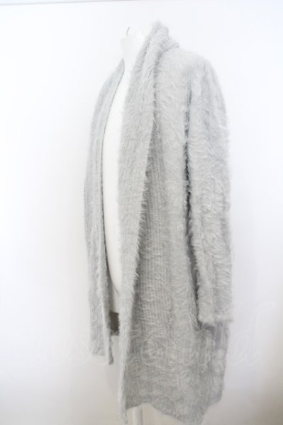 画像2: BUFFALO BOBS / CHIMERA(キメラ)フェザーモールロングカーディガン O-23-11-30-020-BU-to-YM-ZT036 (2)