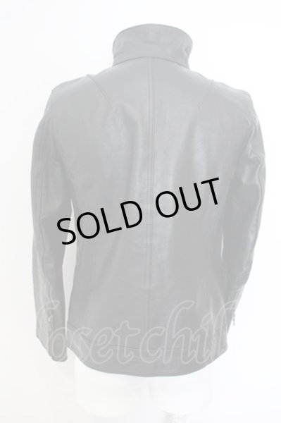 画像3: FUGA / Maestro カウレザーシングルライダースジャケット’13AW O-23-12-01-045-FU-ja-YM-ZT-ML001 (3)