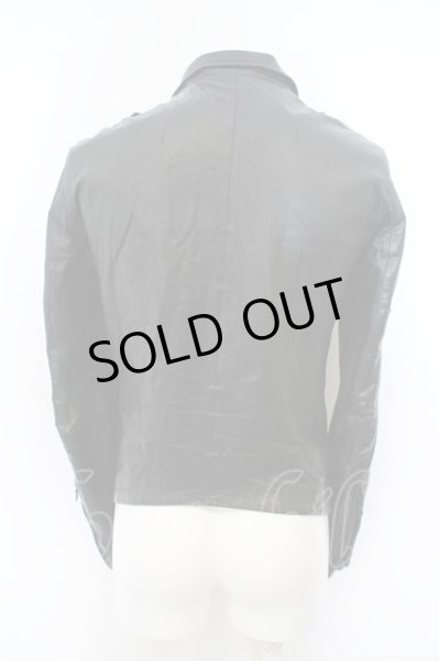 画像3: BUFFALO BOBS / ラムレザーショートダブルライダース O-23-12-01-046-BU-ja-YM-ZT-ML001 (3)