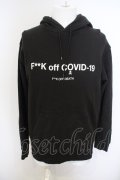 【WINTERセール】BLACK HONEY CHILI COOKIE / COVID-19 パーカー O-23-12-01-067-BL-to-YM-ZT179