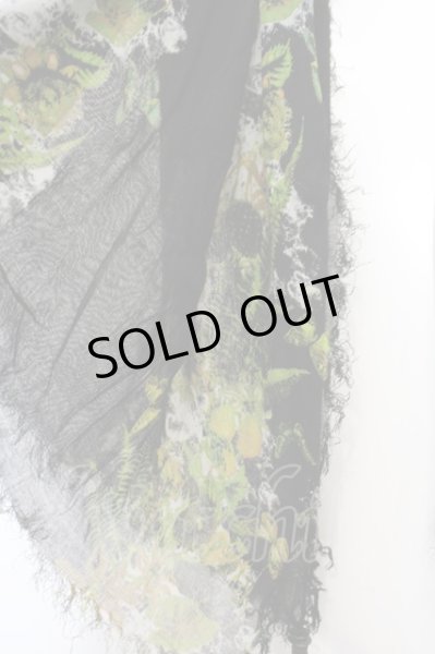 画像2: KMRii / 【タグ付き】【別注】BotanicMagSquareStole/RFL O-23-12-01-069-KM-za-YM-ZT485 (2)