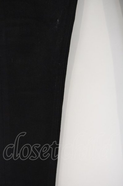 画像2: GalaabenD / EXフィットデニムブラックコーティングデニムパンツ O-23-12-01-009-Ga-pa-YM-ZT136 (2)