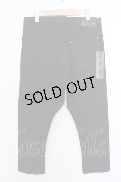 画像3: Moonage Devilment(清春) / 【タグ付き】デストロイリペアクロップドサルエルパンツ O-23-12-01-011-Mo-pa-YM-ZT136 (3)