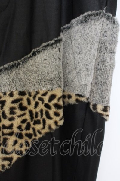 画像3: KMK(KINGLY MASK) / ボア切り替えコーティングパンツ O-23-12-08-027-KM-pa-YM-ZT004 (3)