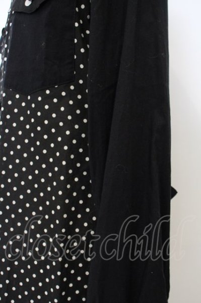 画像3: kiryuyrik / クレイジードットローンギャザースリーブシャツ’22-23AW O-23-12-08-012-ki-sh-YM-ZT004 (3)