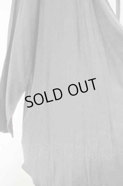 画像3: NO ID. BLACK / ドレープラップガウンカーディガン O-23-12-08-015-NO-to-YM-ZT491 (3)