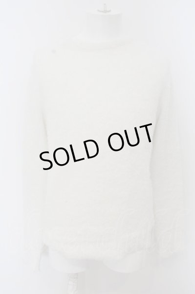 画像1: Roshell / クルーネックアクリル起毛ニットソー O-23-12-08-018-Ro-to-YM-ZT036 (1)