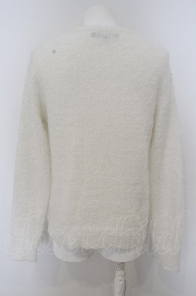 画像4: Roshell / クルーネックアクリル起毛ニットソー O-23-12-08-018-Ro-to-YM-ZT036 (4)