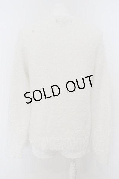 画像4: Roshell / クルーネックアクリル起毛ニットソー O-23-12-08-018-Ro-to-YM-ZT036 (4)