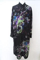 LAD MUSICIAN / DECHINE FLOWER LONG SHIRT O-23-12-08-003-LA-sh-YM-ZT489