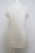 【WINTERセール】s'exprimer / VネックコットンTシャツ O-23-12-20-025-s'-pa-YM-ZT222