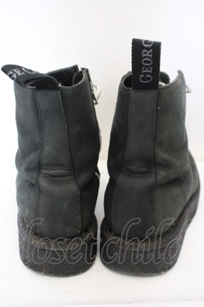 画像5: Moonage Devilment / GEORECOX jieda s'exprimer カルテットネームコラボ ラバーソールブーツ O-23-12-20-005-Mo-sho-YM-ZT-S002 (5)