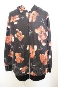 【WINTERセール】TRAVAS TOKYO / Myriad of bears ZIP Hoodie パーカー O-23-12-21-040-TR-to-YM-ZT082