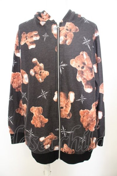 画像1: 【WINTERセール】TRAVAS TOKYO / Myriad of bears ZIP Hoodie パーカー O-23-12-21-040-TR-to-YM-ZT082