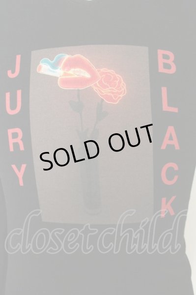 画像2: JURY BLACK / スモーキンRIPカットソー O-23-12-21-044-JU-to-YM-ZT506 (2)