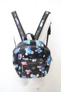 【WINTERセール】TRAVAS TOKYO / クマ総柄PUレザーモアコンパクトバックパック バッグ O-23-12-21-061-TR-ba-YM-ZT-MK001