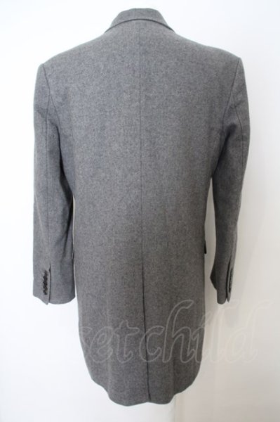 画像2: NO ID. / カシミア混メルトンチェスターコート O-23-12-21-029-NO-ou-YM-ZT-M006 (2)