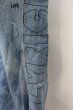画像6: RESURRECTION / xKIYOHARU TALK damage Wide Denim pants O-23-12-24-032-KU-pa-YM-ZT377 (6)