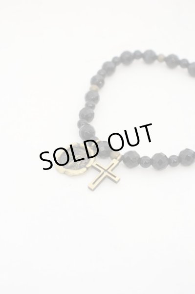 画像2: Moonage Devilment（清春） / SAHRIVARコラボブレスレット（コイン＆クロス） O-23-12-24-065-MO-za-YM-ZT344 (2)