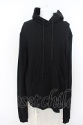 【WINTERセール】Moonage Devilment(清春） / 刺繍L/SサイドZIPオーバープルフーディ O-23-12-24-011-MO-to-YM-ZT002