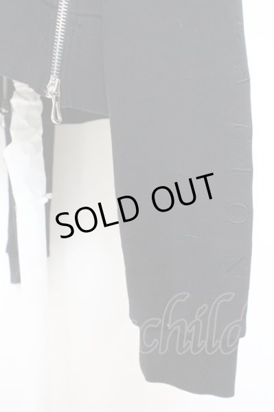 画像2: Moonage Devilment(清春） / 刺繍L/SサイドZIPオーバープルフーディ O-23-12-24-011-MO-to-YM-ZT002 (2)