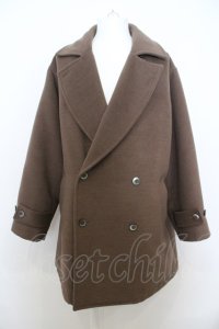 【WINTERセール】ADRER / ビーバーメルトンオーバーPコート O-23-12-28-1027-AD-ou-YM-ZT-M003