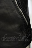 画像3: JACKROSE / ラムレザーダブルライダースジャケット O-23-12-28-1032-JA-ou-YM-ZT-ML004