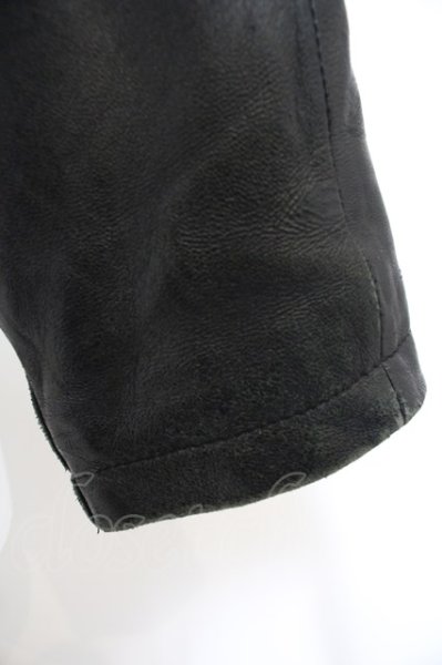 画像6: JACKROSE / ラムレザーダブルライダースジャケット O-23-12-28-1032-JA-ou-YM-ZT-ML004 (6)