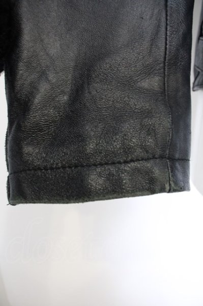 画像9: JACKROSE / ラムレザーダブルライダースジャケット O-23-12-28-1032-JA-ou-YM-ZT-ML004 (9)