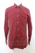 【WINTERセール】NO ID. / ストレッチクレープショートカラーシャツ O-23-12-28-1016-NO-sh-YM-ZT034