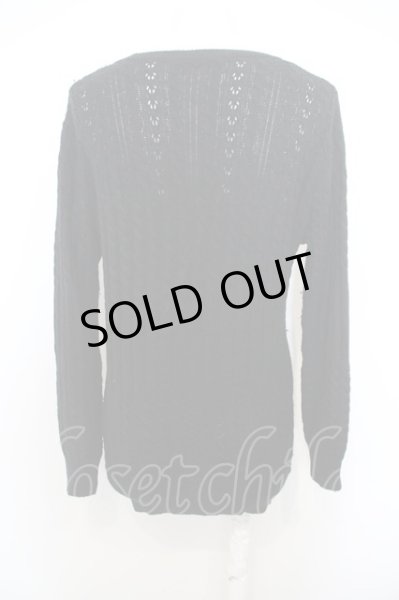 画像3: Moonage Devilment（清春） / ウールケーブル編みカーディガン O-23-12-28-002-MO-to-YM-ZT029 (3)