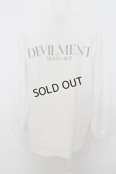 画像3: 【WINTERセール】Moonage Devilment(清春) / BACK PRINT PULLOVER カットソー O-23-12-28-024-Mo-to-YM-ZT022