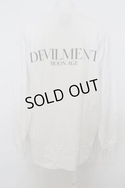 画像3: Moonage Devilment(清春) / BACK PRINT PULLOVER カットソー O-23-12-28-024-Mo-to-YM-ZT022 (3)