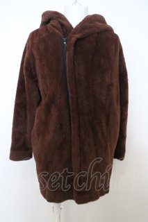 ノーアイディ　メンズ　ボルドー　レッド系　コート　サイズ2 ノーアイディ メンズ ボルドー レッド系 コート サイズ2