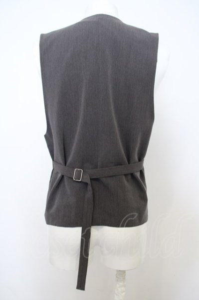 画像3: NO ID. BLACK / ラムレザー×TRストレッチベスト O-23-12-30-033-NO-to-YM-ZT-ML002 (3)